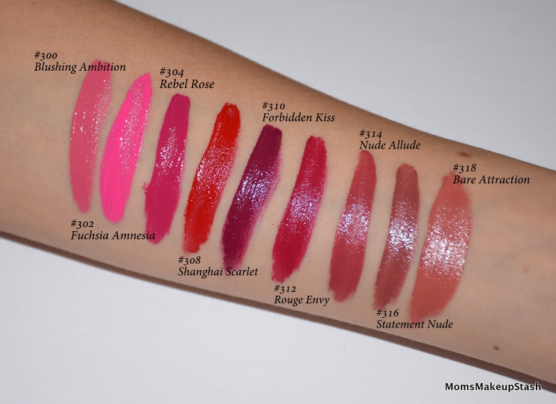 Loreal-Infallible-Matte-Gloss-Swatches