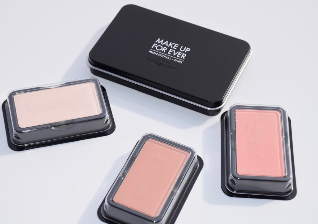 MAKEUP FOREVER Artist Face Color Highlight, Sculpt and Blush Powder Review  — Makeup & Minis